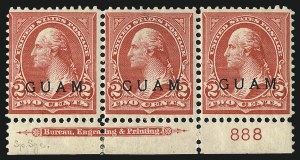 Sale 1000, Lot 1347, US Possessions