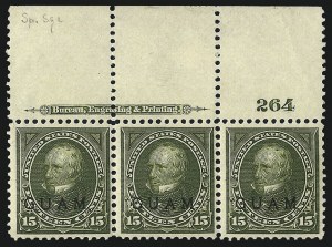 Sale 1000, Lot 1349, US Possessions