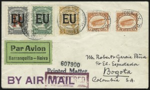 Sale 1003, Lot 5053, Air Post and Flight Covers (Scott C1-C11, Byrd, Roessler)