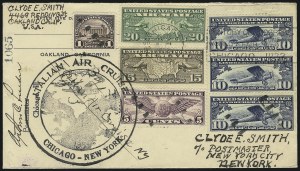 Sale 1003, Lot 5064, Air Post and Flight Covers (Scott C1-C11, Byrd, Roessler)