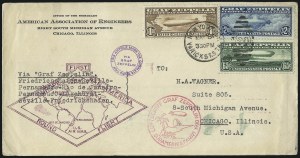Sale 1003, Lot 5073, Air Post and Flight Covers (Scott C13-C15)