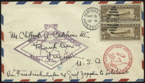 Sale 1003, Lot 5074, Air Post and Flight Covers (Scott C13-C15)