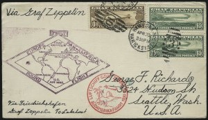 Sale 1003, Lot 5080, Air Post and Flight Covers (Scott C13-C15)