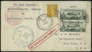 Sale 1003, Lot 5106, Air Post and Flight Covers (Scott C18, 1933 Century of Progress Flight)