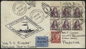 Sale 1003, Lot 5128, Air Post and Flight Covers (Scott C18, 1933 Century of Progress Flight)