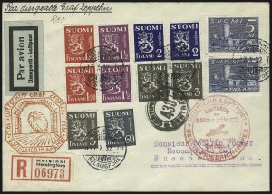 Sale 1003, Lot 5141, Air Post and Flight Covers (Foreign Flight Covers: Algeria to Germany)