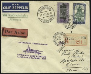 Sale 1003, Lot 5149, Air Post and Flight Covers (Foreign Flight Covers: Algeria to Germany)