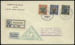Sale 1003, Lot 5163, Air Post and Flight Covers (Foreign Flight Covers: Gibralter to Vatican)