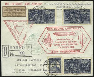Sale 1003, Lot 5177, Air Post and Flight Covers (Foreign Flight Covers: Gibralter to Vatican)