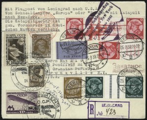 Sale 1003, Lot 5180, Air Post and Flight Covers (Foreign Flight Covers: Gibralter to Vatican)