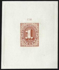 Sale 1003, Lot 5192, United States Postage Due Issues (Essays)