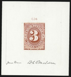 Sale 1003, Lot 5199, United States Postage Due Issues (Essays)