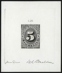 Sale 1003, Lot 5203, United States Postage Due Issues (Essays)