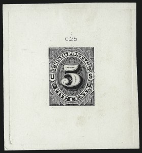 Sale 1003, Lot 5206, United States Postage Due Issues (Essays)