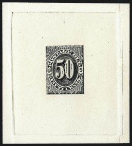 Sale 1003, Lot 5217, United States Postage Due Issues (Proofs and Trial Color Proofs)