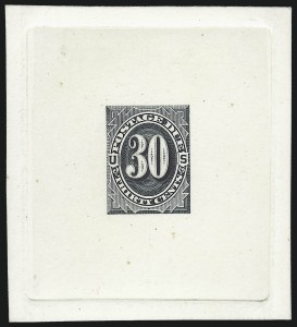 Sale 1003, Lot 5222, United States Postage Due Issues (Proofs and Trial Color Proofs)
