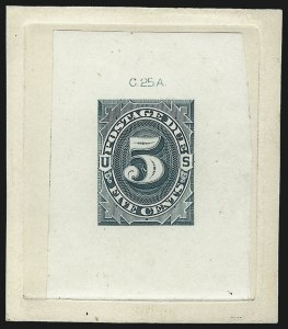 Sale 1003, Lot 5226, United States Postage Due Issues (Proofs and Trial Color Proofs)