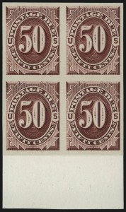 Sale 1003, Lot 5247, United States Postage Due Issues (Proofs and Trial Color Proofs)