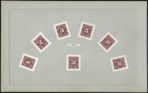 Sale 1003, Lot 5252, United States Postage Due Issues (Proofs and Trial Color Proofs)