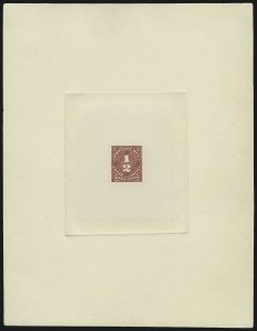 Sale 1003, Lot 5255, United States Postage Due Issues (Proofs and Trial Color Proofs)