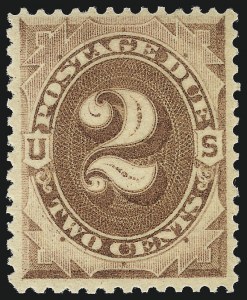 Sale 1003, Lot 5264, United States Postage Due Issues (Singles, Scott J1-J7)