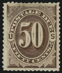 Sale 1003, Lot 5274, United States Postage Due Issues (Special Printings, Scott J9-J14)