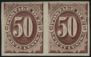 Sale 1003, Lot 5283, United States Postage Due Issues (Singles, Scott J15-J44)