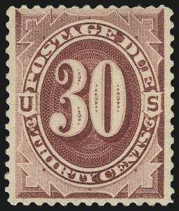Sale 1003, Lot 5285, United States Postage Due Issues (Singles, Scott J15-J44)