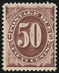 Sale 1003, Lot 5286, United States Postage Due Issues (Singles, Scott J15-J44)