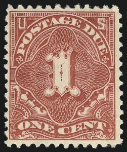 Sale 1003, Lot 5287, United States Postage Due Issues (Singles, Scott J15-J44)