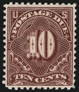 Sale 1003, Lot 5297, United States Postage Due Issues (Singles, Scott J15-J44)