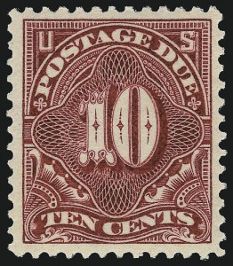 Sale 1003, Lot 5301, United States Postage Due Issues (Singles, Scott J15-J44)