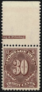 Sale 1003, Lot 5303, United States Postage Due Issues (Singles, Scott J15-J44)