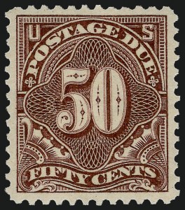 Sale 1003, Lot 5304, United States Postage Due Issues (Singles, Scott J15-J44)