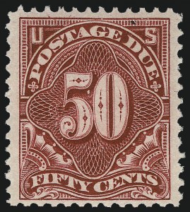 Sale 1003, Lot 5311, United States Postage Due Issues (Singles, Scott J47-J96a, Balance)