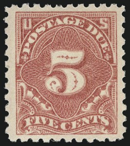Sale 1003, Lot 5318, United States Postage Due Issues (Singles, Scott J47-J96a, Balance)