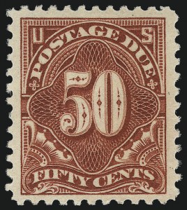 Sale 1003, Lot 5327, United States Postage Due Issues (Singles, Scott J47-J96a, Balance)