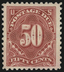 Sale 1003, Lot 5328, United States Postage Due Issues (Singles, Scott J47-J96a, Balance)