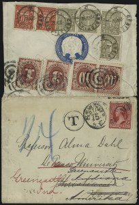 Sale 1003, Lot 5424, United States Postage Due Issues (Covers)