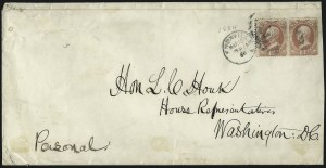 Sale 1003, Lot 5519, War Department Issues (Covers: Stampless and 1c-15c Values)