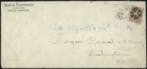 Sale 1003, Lot 5525, War Department Issues (Covers: 24c to 90c Values)