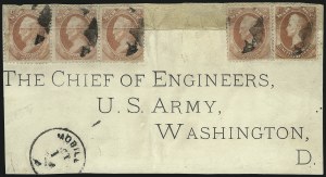 Sale 1003, Lot 5526, War Department Issues (Covers: 24c to 90c Values)