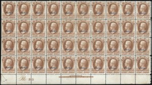 Sale 1003, Lot 5547, War Department Issues (Specimens and SEPCIMEN Errors)