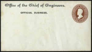 Sale 1003, Lot 5558, War Department Issues (Postal Stationery)