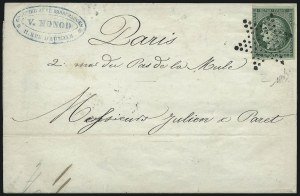 Sale 1003, Lot 5694, Foreign Stamps and Covers (France: Scott 1-12)