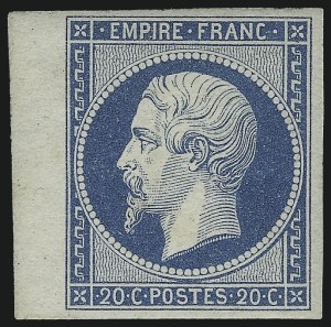 Sale 1003, Lot 5728, Foreign Stamps and Covers (France: Scott 13-15)