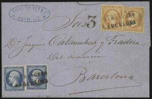 Sale 1003, Lot 5738, Foreign Stamps and Covers (France: Scott 13-15)