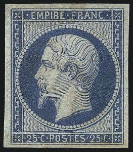 Sale 1003, Lot 5740, Foreign Stamps and Covers (France: Scott 17-28)