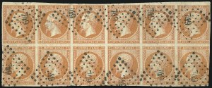 Sale 1003, Lot 5747, Foreign Stamps and Covers (France: Scott 17-28)