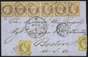 Sale 1003, Lot 5749, Foreign Stamps and Covers (France: Scott 17-28)